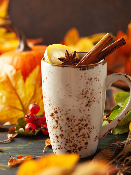 Autumn spiced teas are seasonal treats!