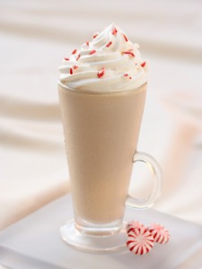 Merrymint tea latte!