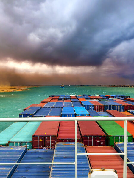Container ships and shipping lanes are the lifeblood of global shipping.