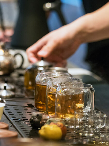 Offering cups of tea in shop is a great way to build new customer relationships