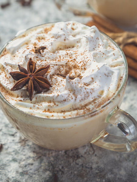 Spiced tea lattes yield autumnal sales!