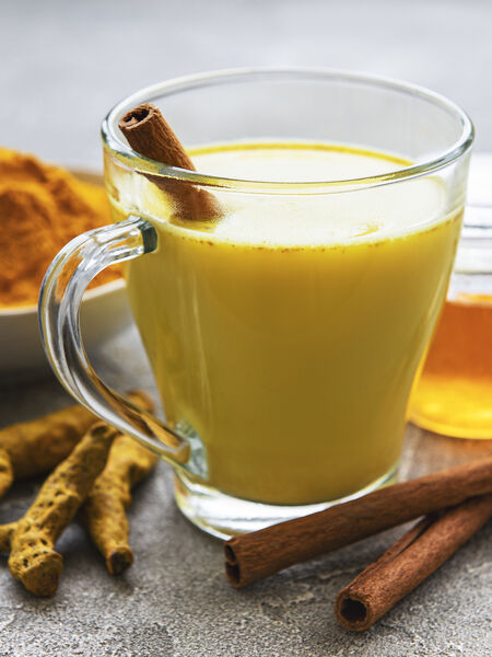 Golden Turmeric Chai is a great base for Golden Milk Chai Latte