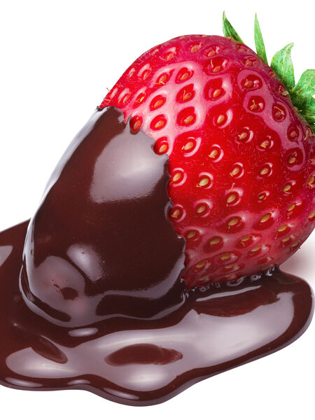 Our Valentine's Tea is like chocolate covered strawberries!