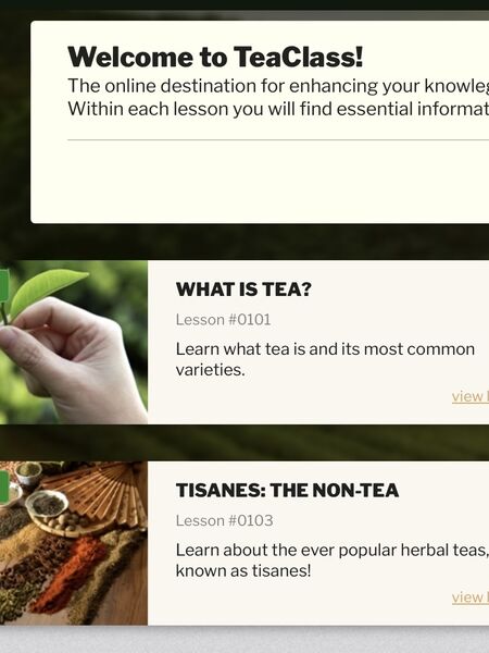 Boost your skills and sales - get started on TeaClass today!