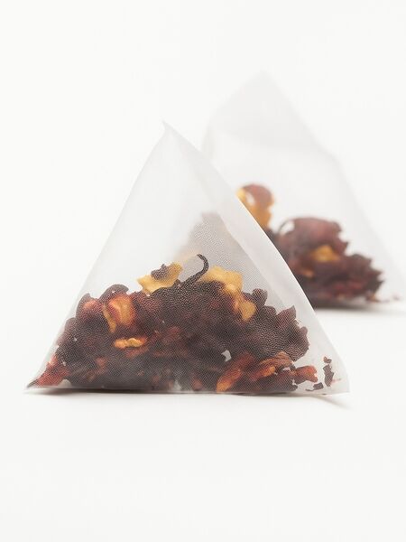 Full-leaf tea with great flavor and teabag convenience and precision.