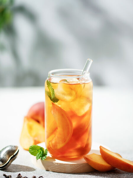 Top Teas for All Seasons Peach tea appeals in all seasons.