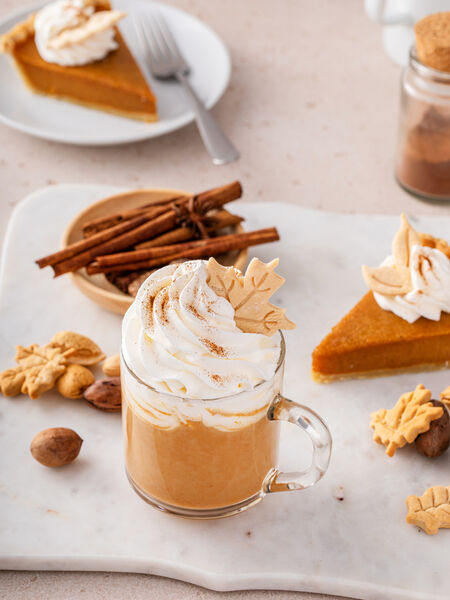 Sweet Potato Pie Lattes offer cozy comfort.